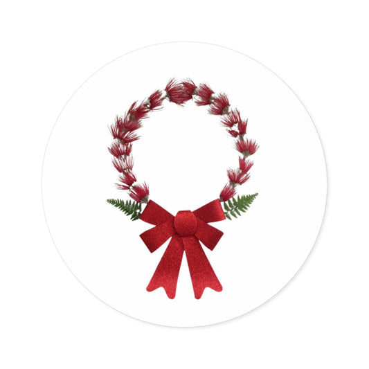 Large Stickers (Christmas Wreath)