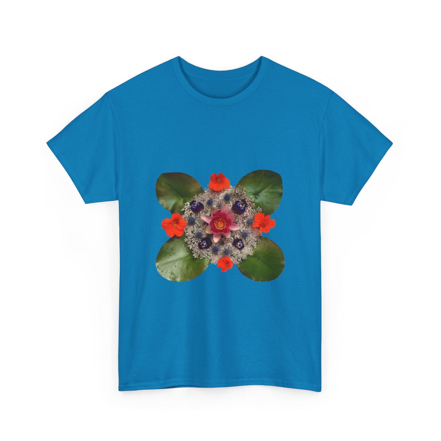 Heavy Cotton T-Shirt (Water Lily)