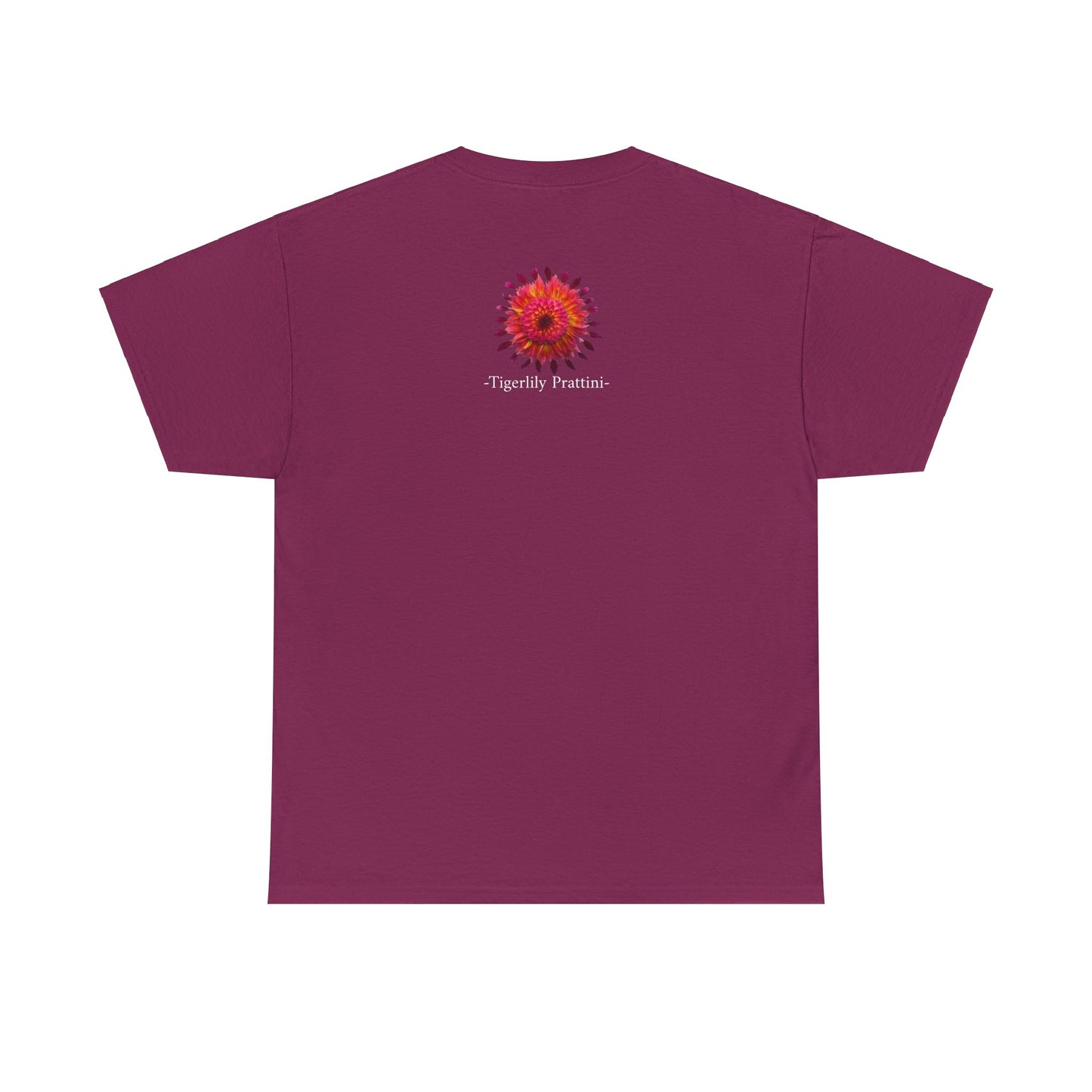 Heavy Cotton T-Shirt (Dahlia Extravaganza)