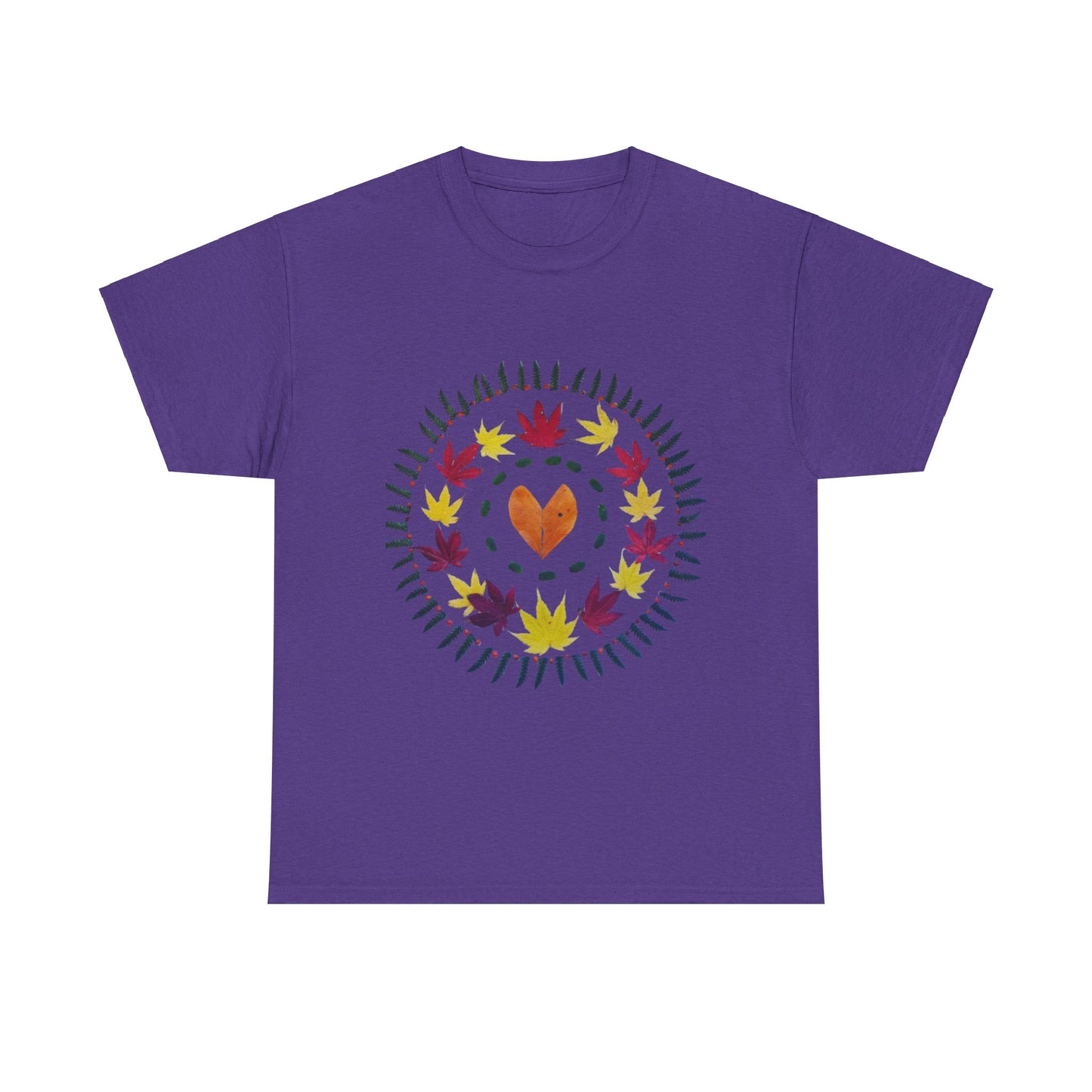 Heavy Cotton T-Shirt (Autumn Beginnings)