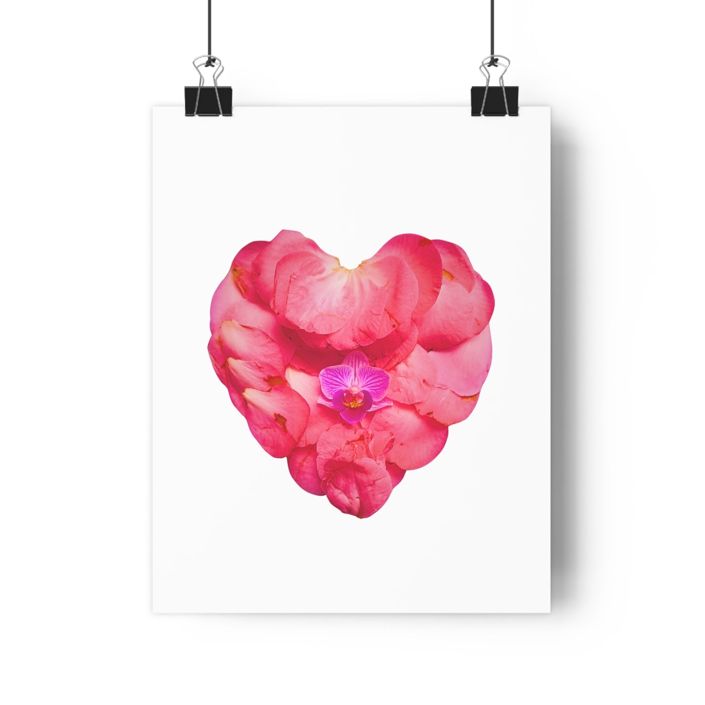 Mandala Poster (Pink Camellia)