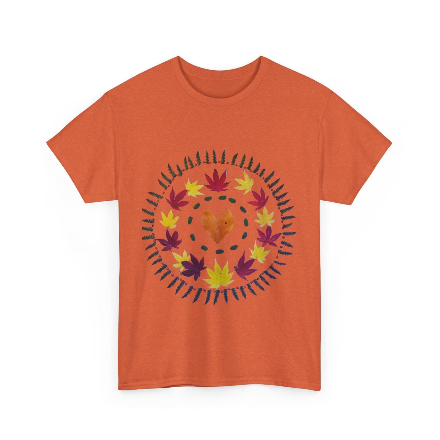 Heavy Cotton T-Shirt (Autumn Beginnings)