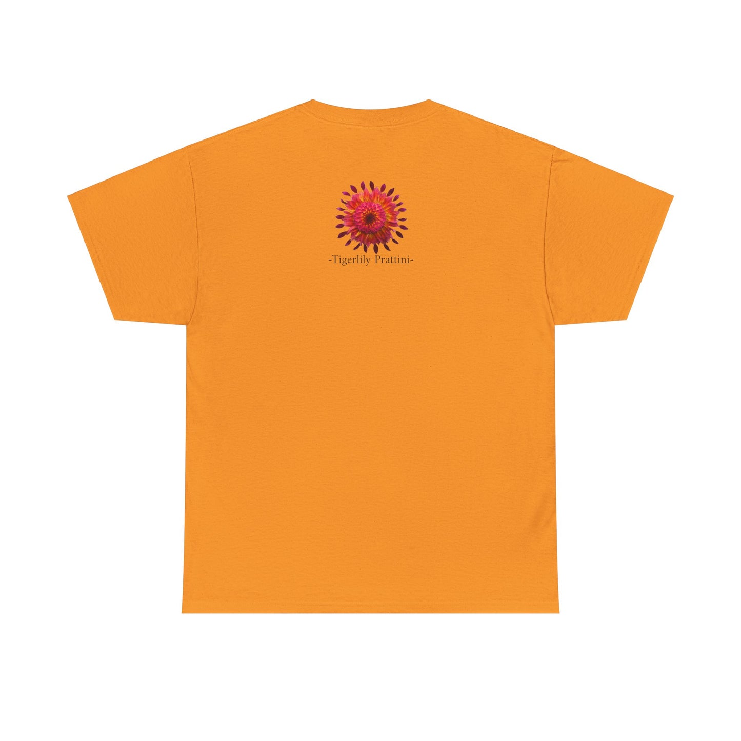 Heavy Cotton T-Shirt (Dahlia Extravaganza)