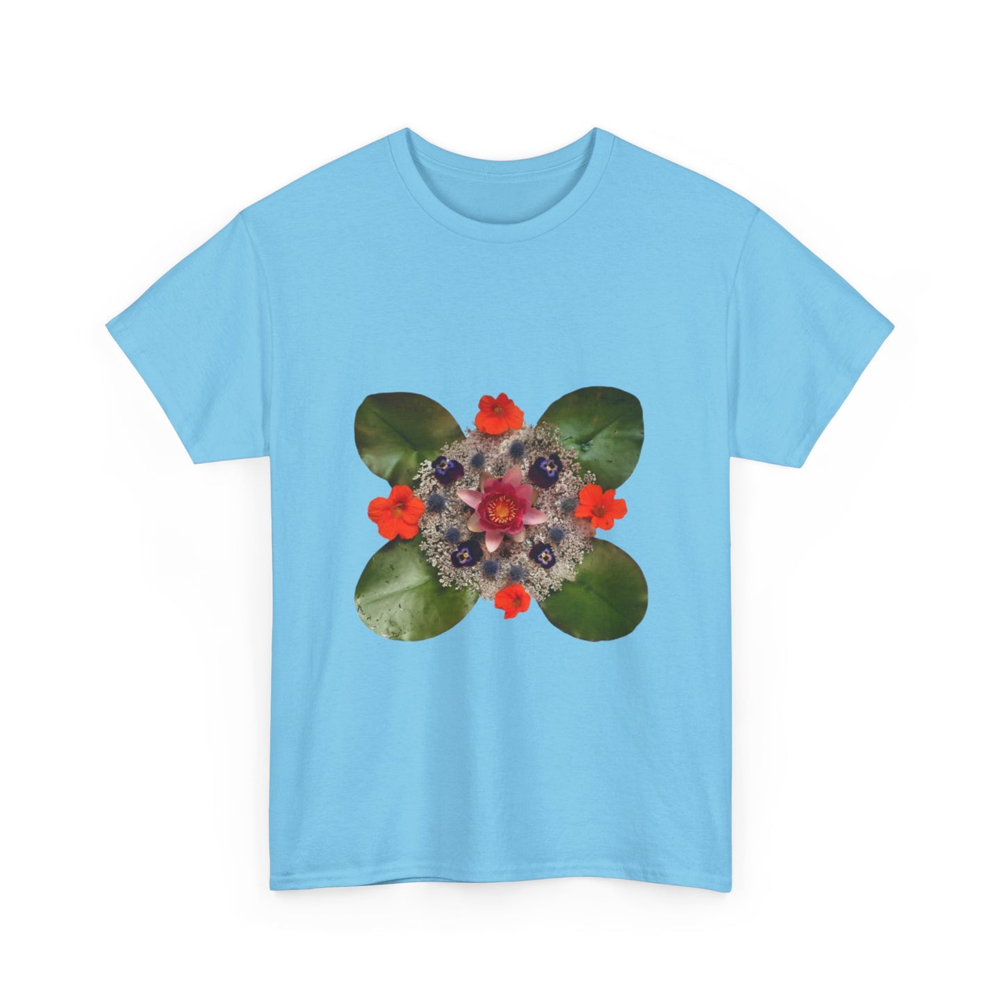 Heavy Cotton T-Shirt (Water Lily)