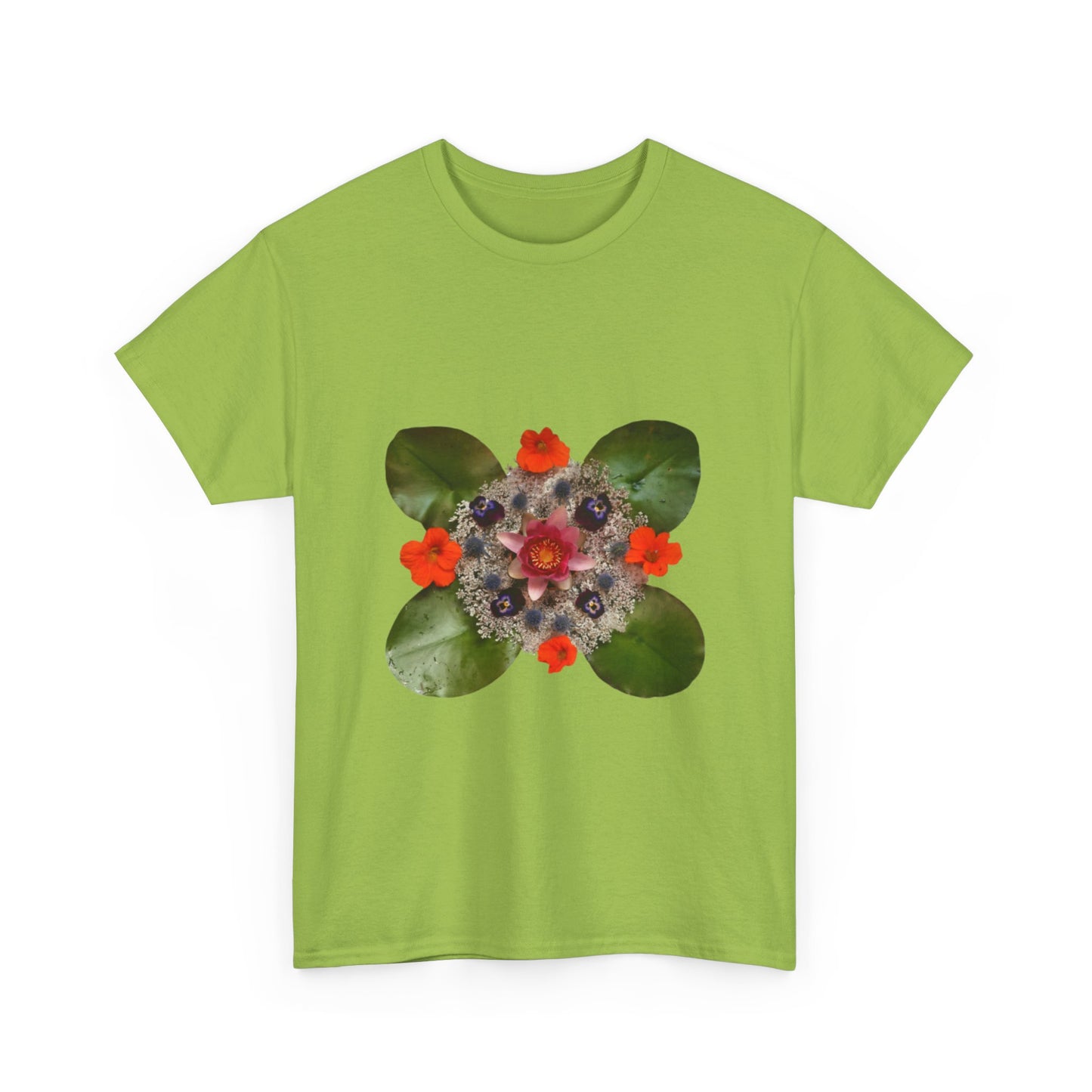 Heavy Cotton T-Shirt (Water Lily)