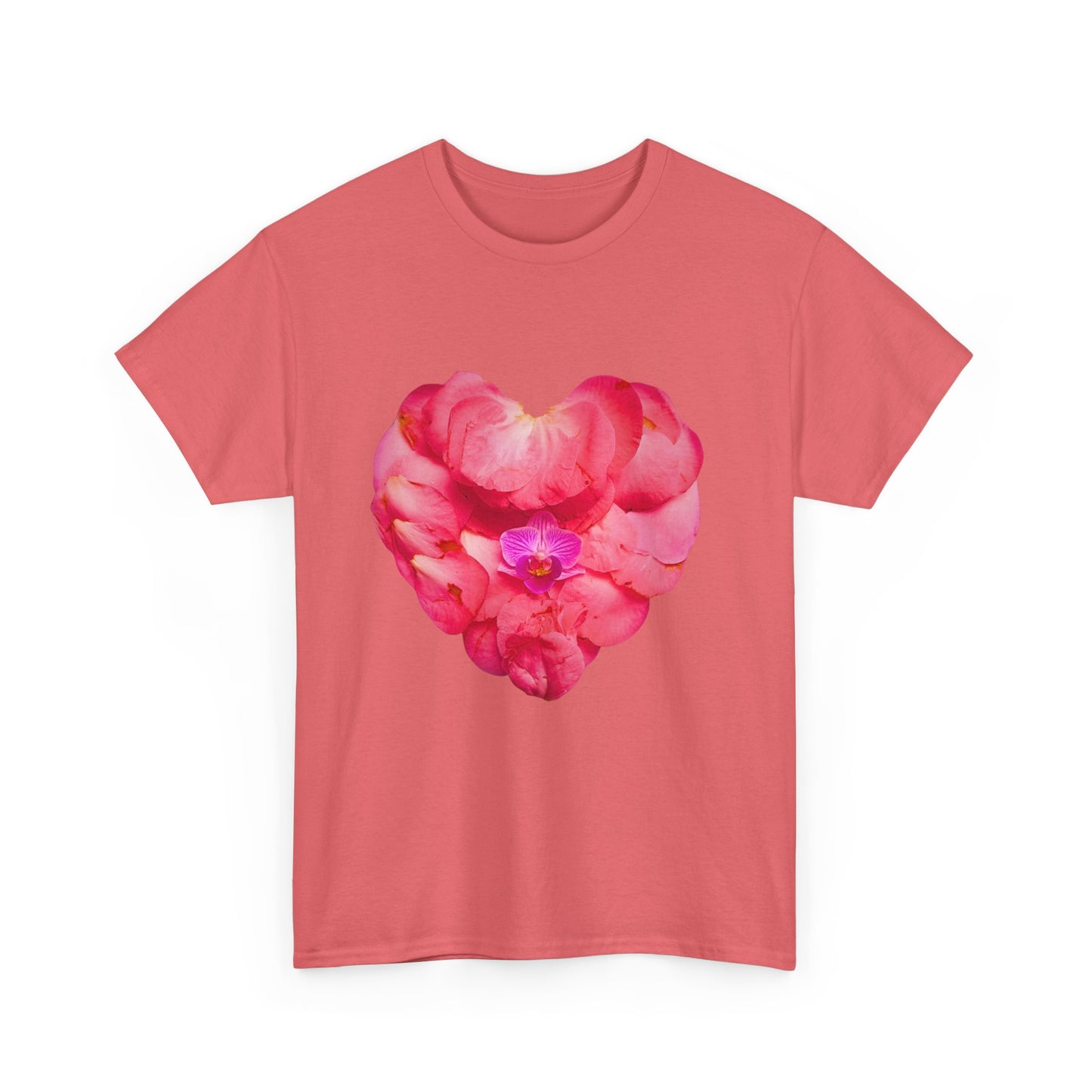 Heavy Cotton T-Shirt (Pink Camellia)