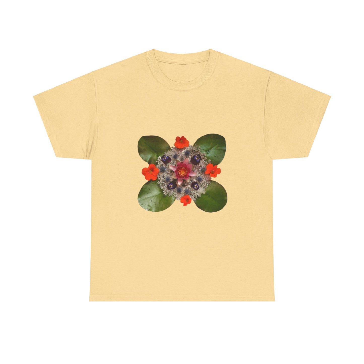 Heavy Cotton T-Shirt (Water Lily)