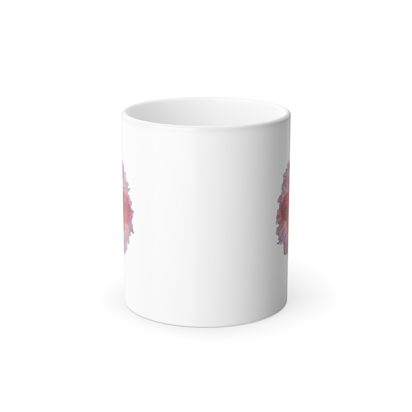 Colour Morphing Mug (Fiery Dahlias)