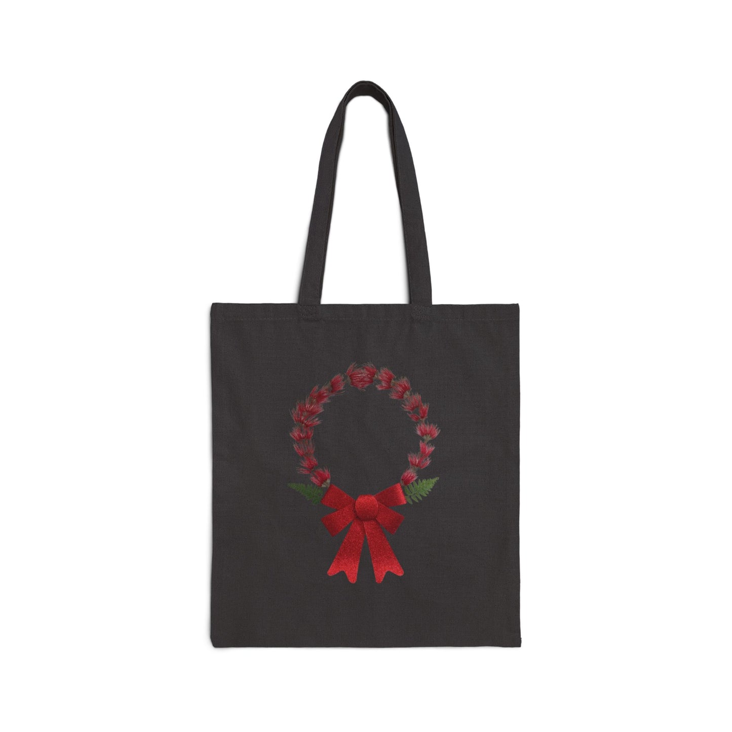 Canvas Tote Bag (Christmas Wreath)