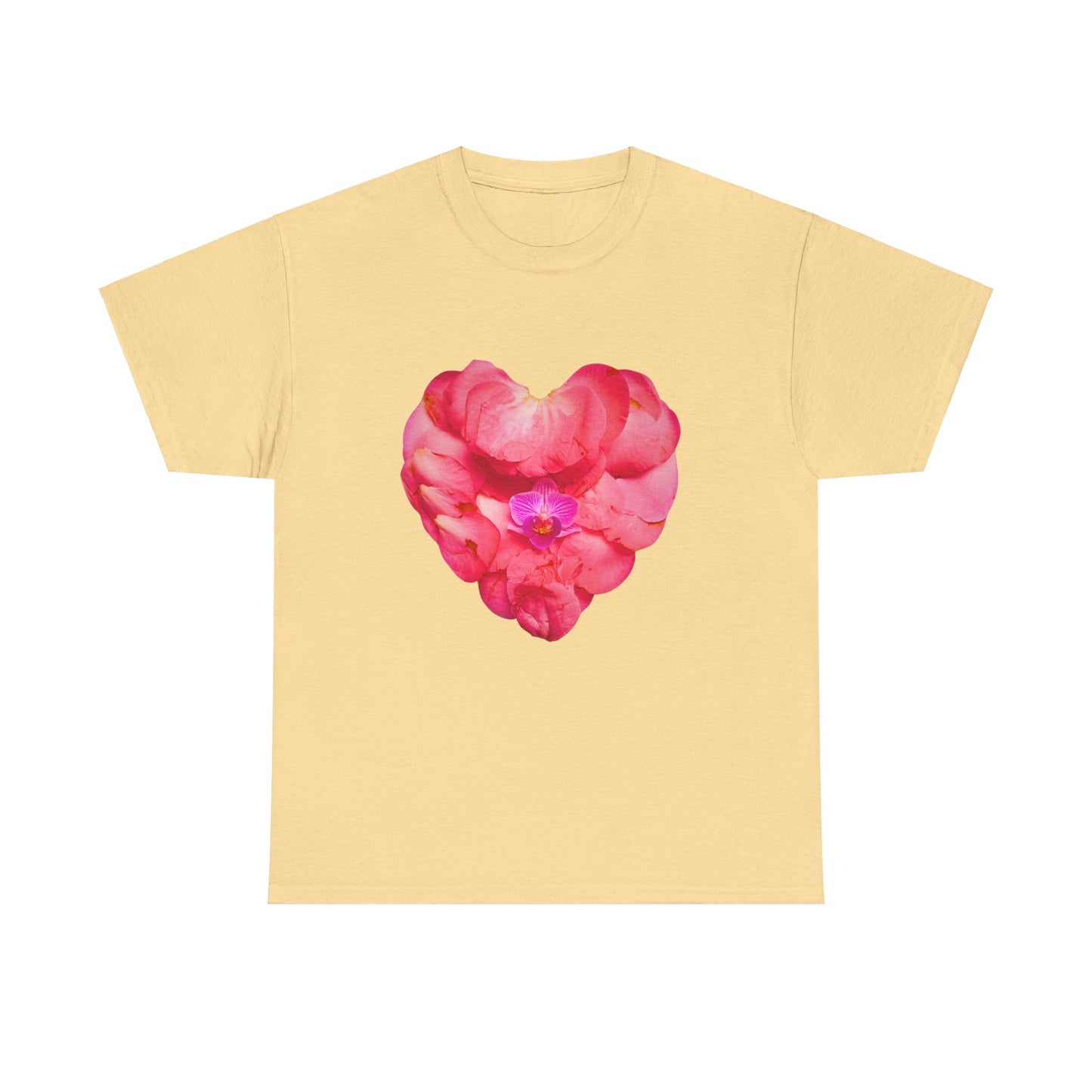 Heavy Cotton T-Shirt (Pink Camellia)