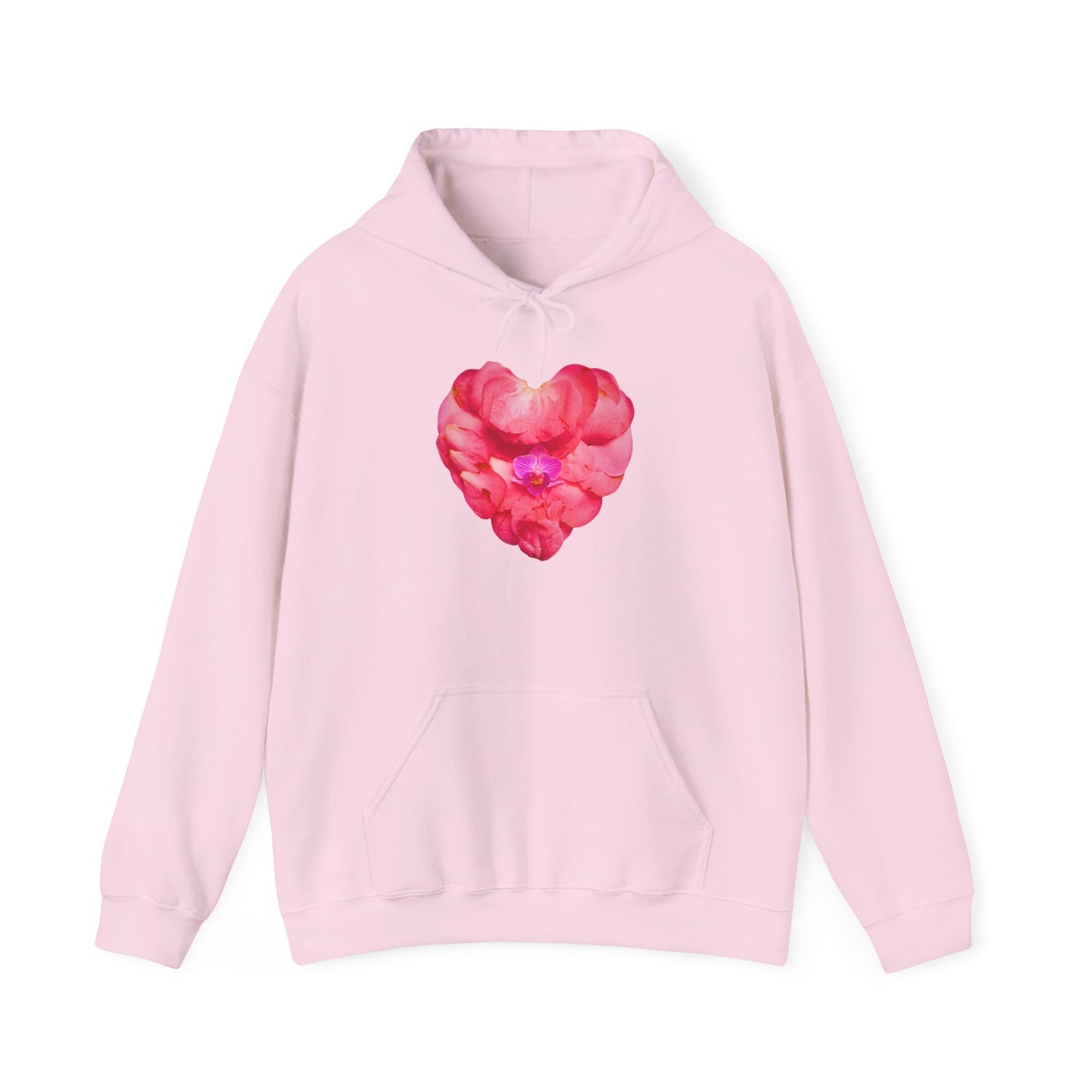 Ethically Grown Cotton Hoody (Pink Camellia)