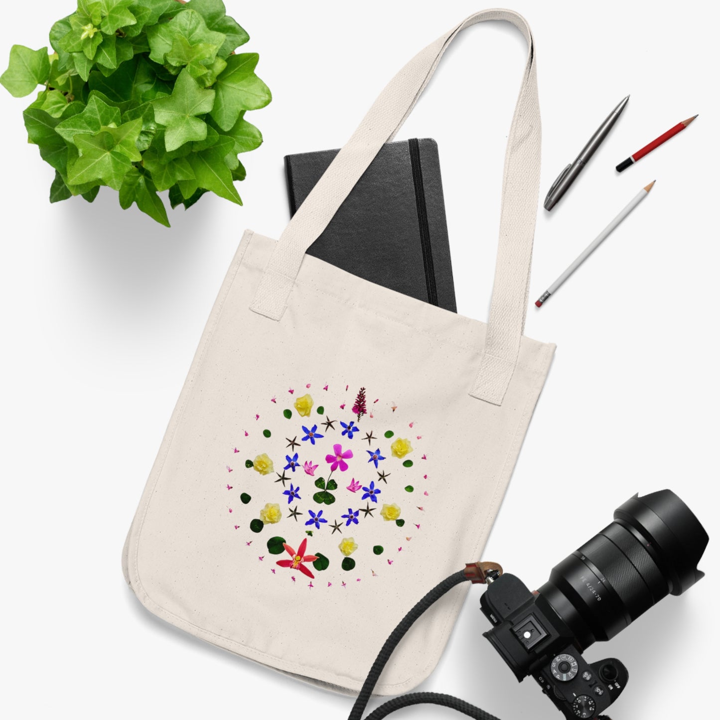Organic Canvas Tote Bag (Growth & Rebirth)
