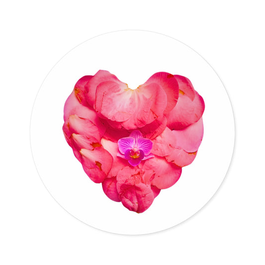 Large Stickers (Pink Camellia)