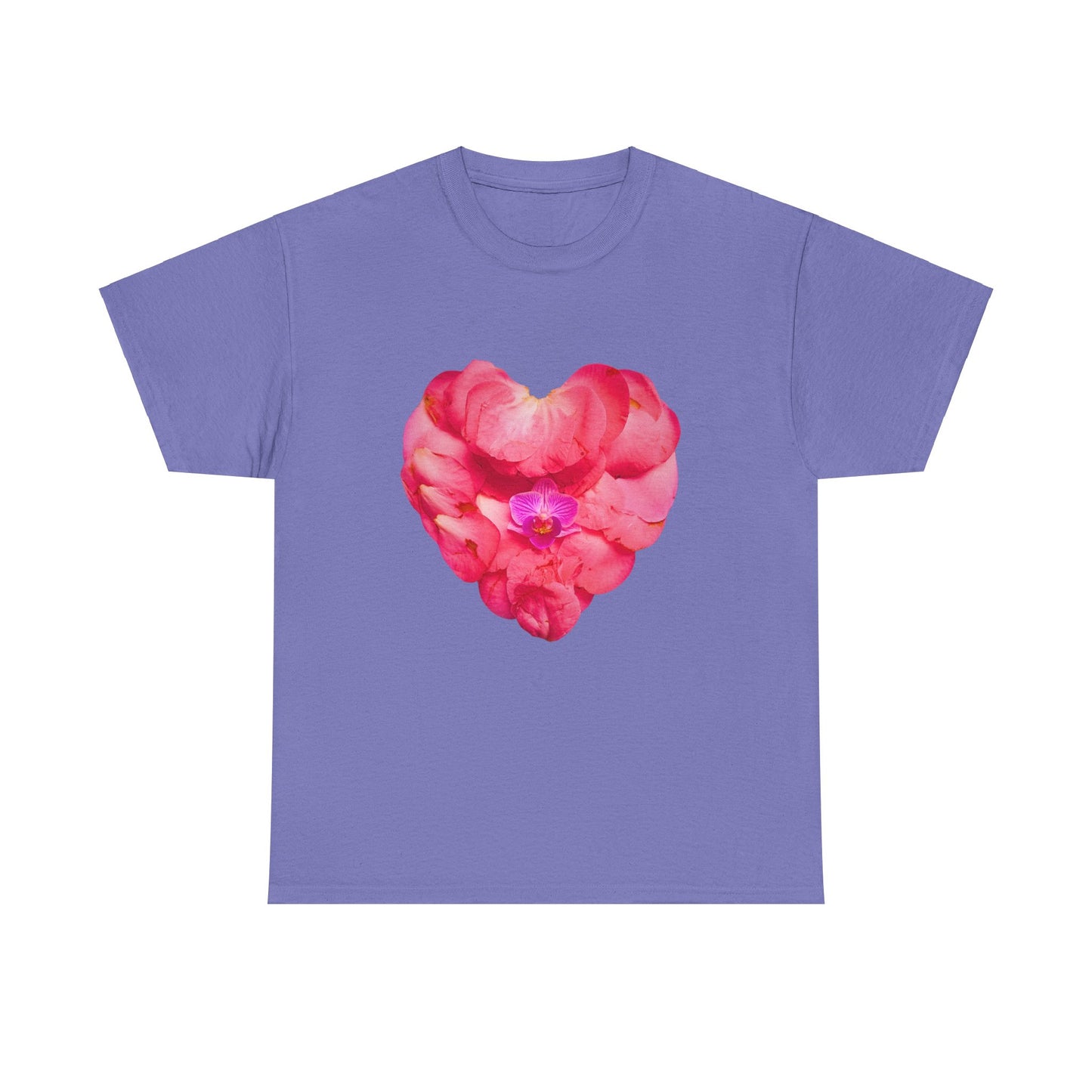 Heavy Cotton T-Shirt (Pink Camellia)