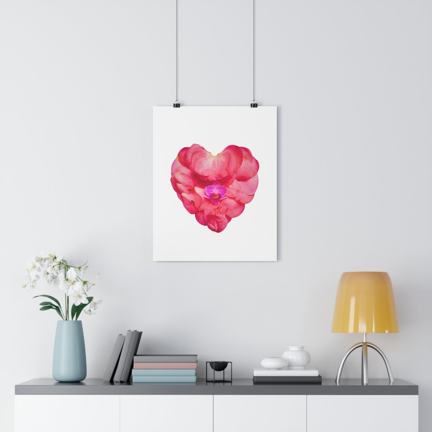 Mandala Poster (Pink Camellia)
