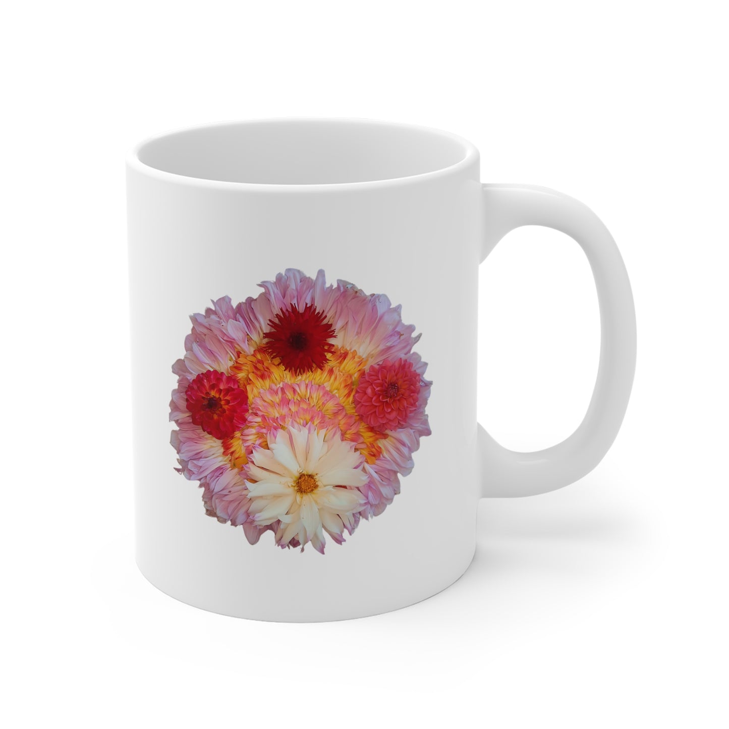 Mug (Fiery Dahlias)