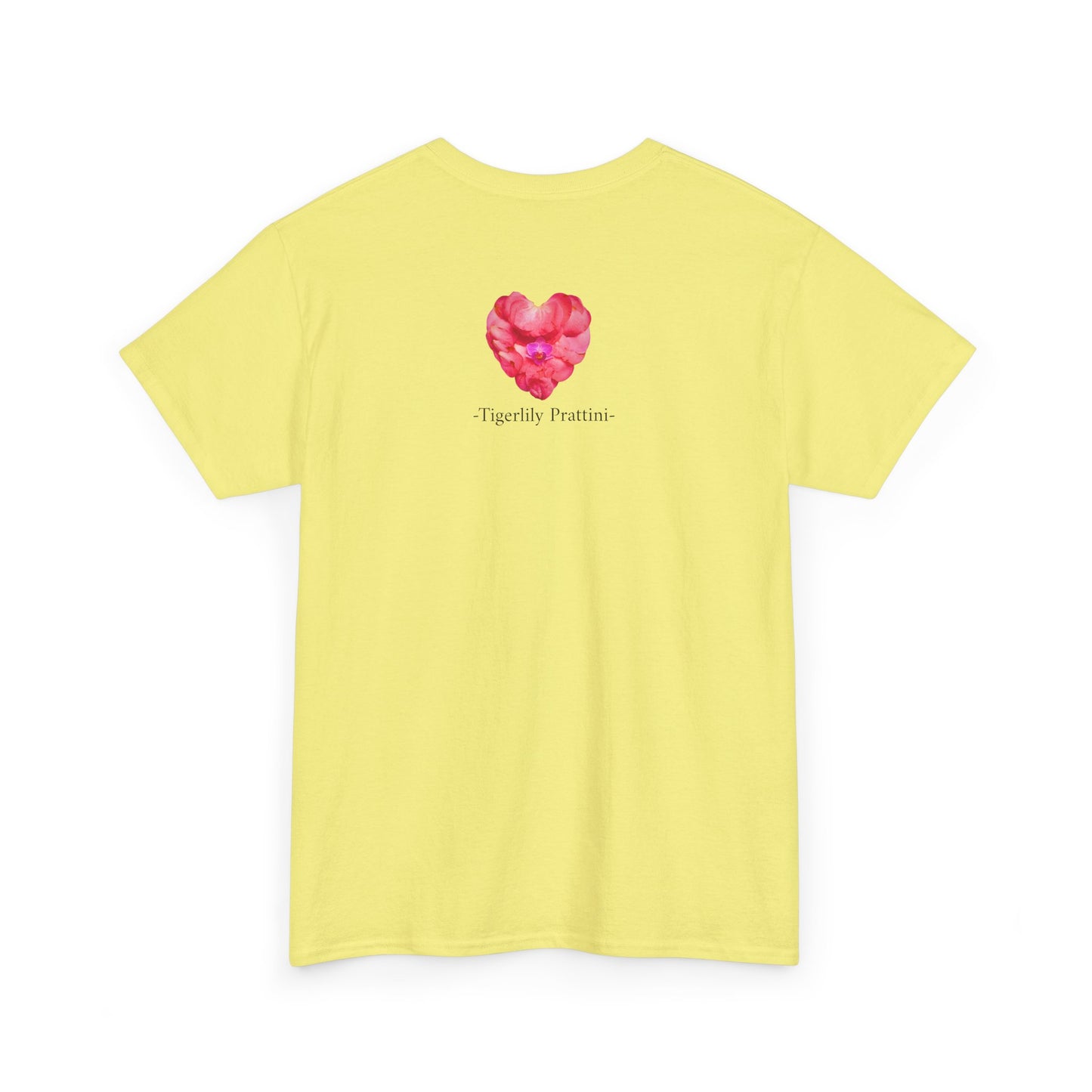 Heavy Cotton T-Shirt (Pink Camellia)