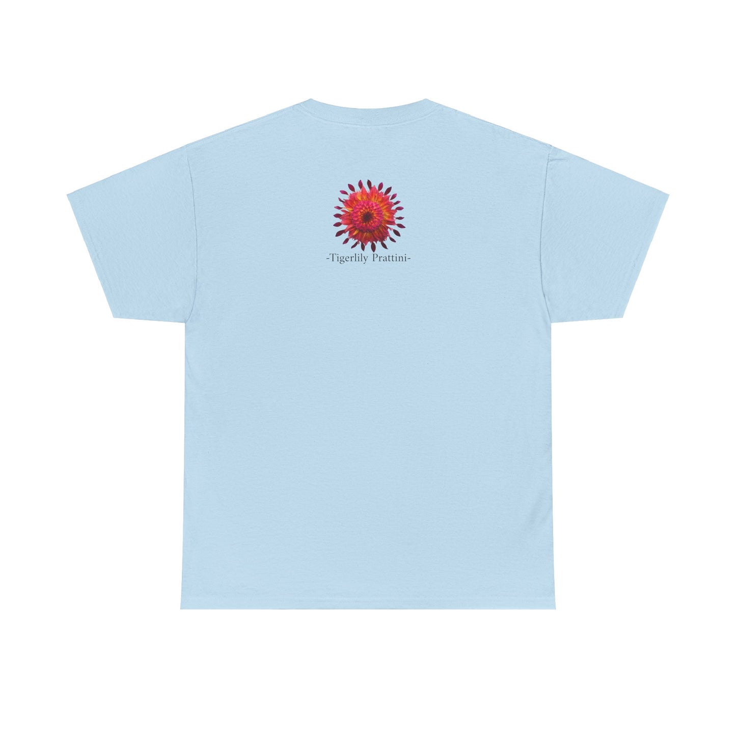 Heavy Cotton T-Shirt (Dahlia Extravaganza)