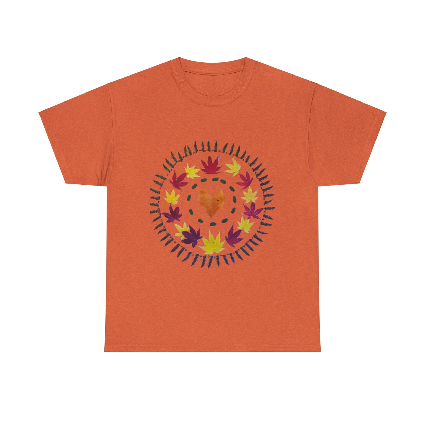 Heavy Cotton T-Shirt (Autumn Beginnings)