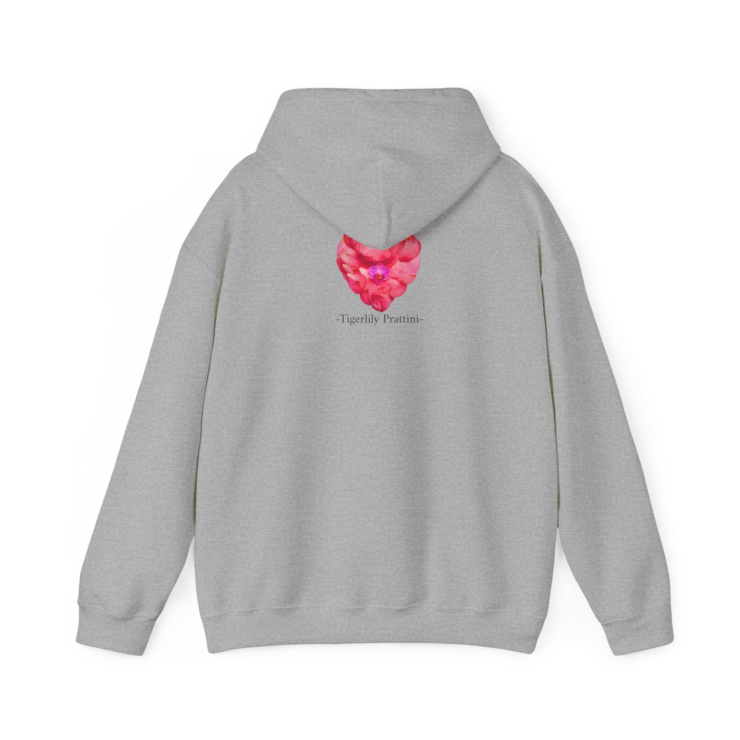 Ethically Grown Cotton Hoody (Pink Camellia)