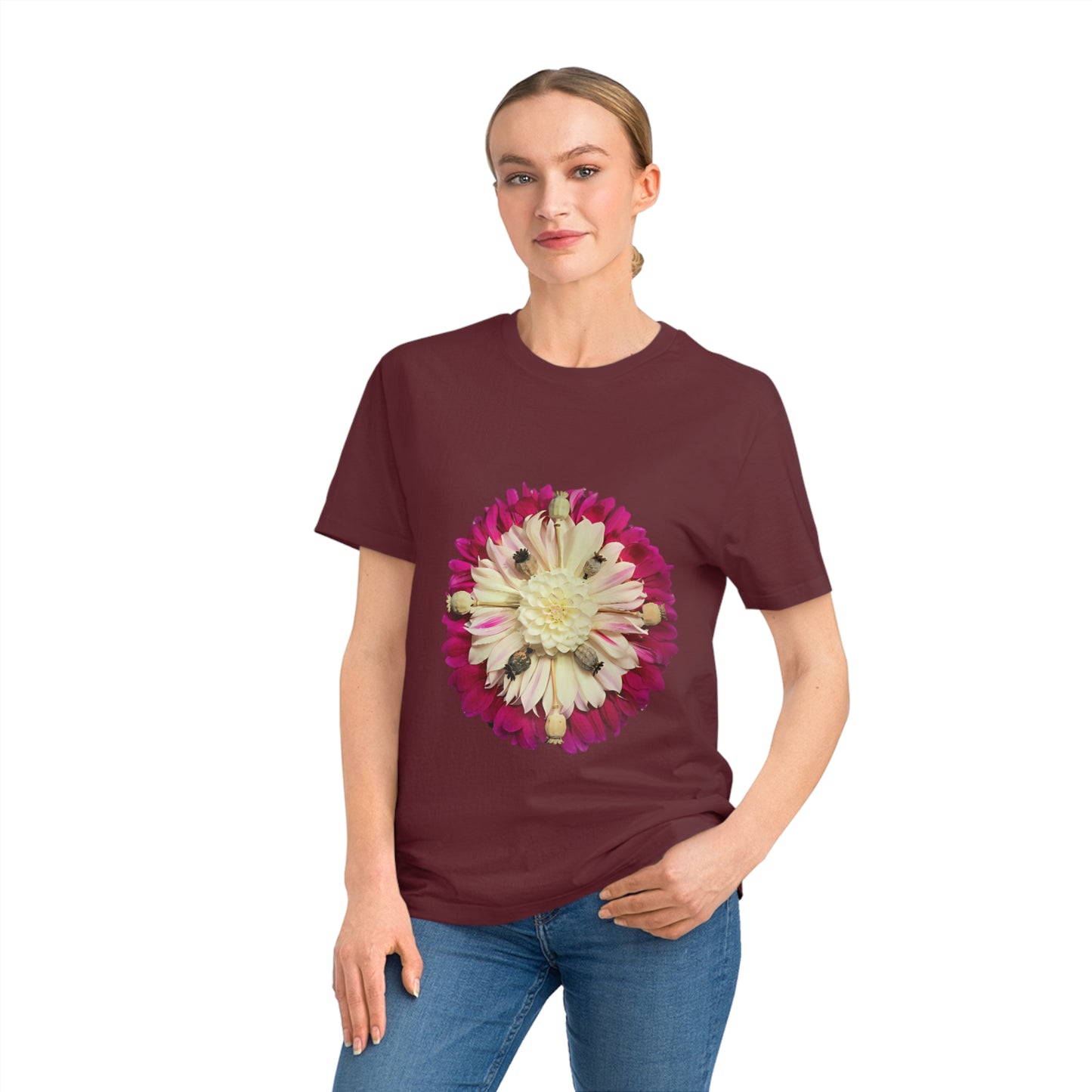 Unisex Mandala T-Shirt (Autumn Transition)