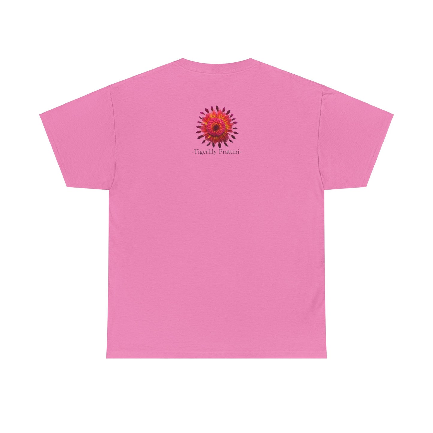 Heavy Cotton T-Shirt (Dahlia Extravaganza)