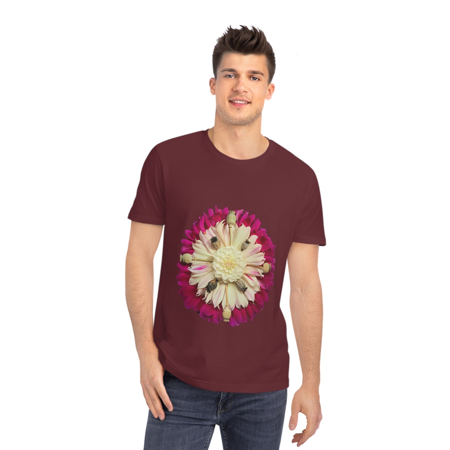 Unisex Mandala T-Shirt (Autumn Transition)