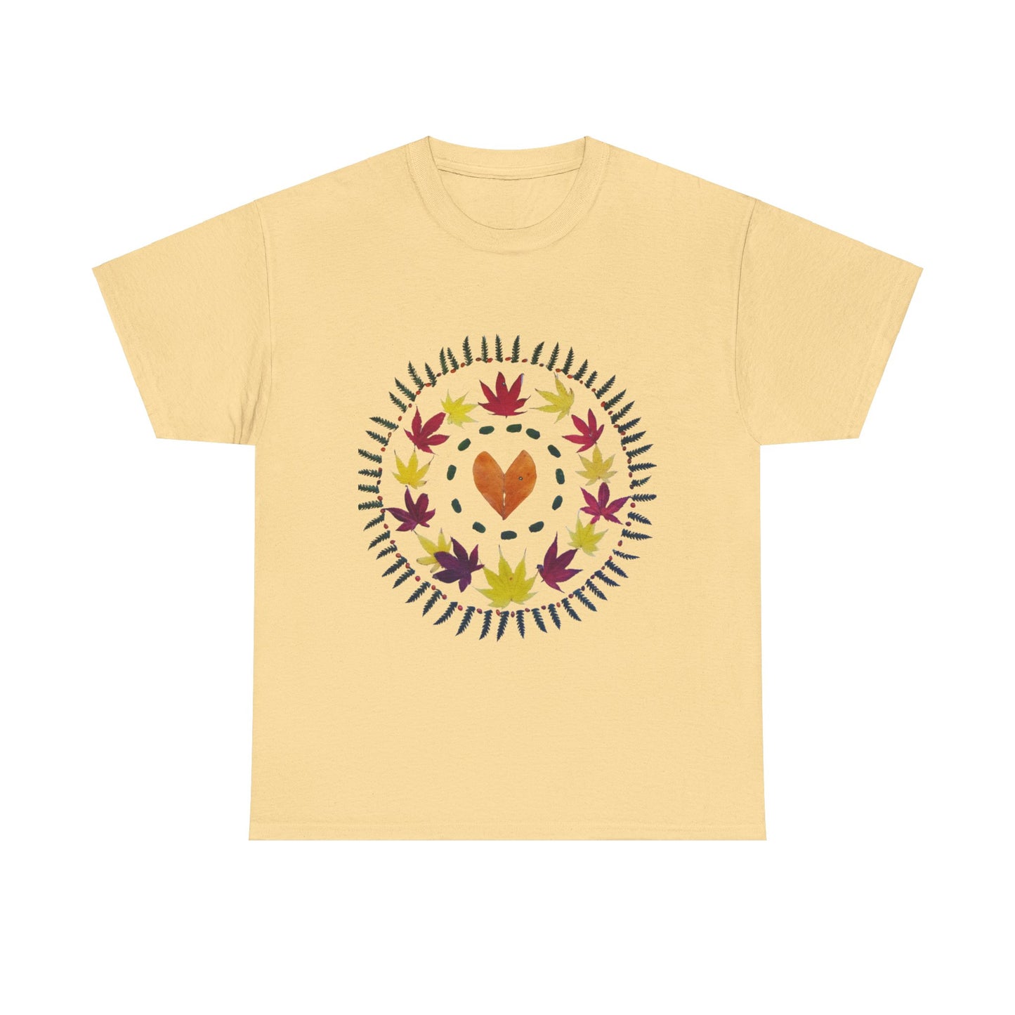 Heavy Cotton T-Shirt (Autumn Beginnings)