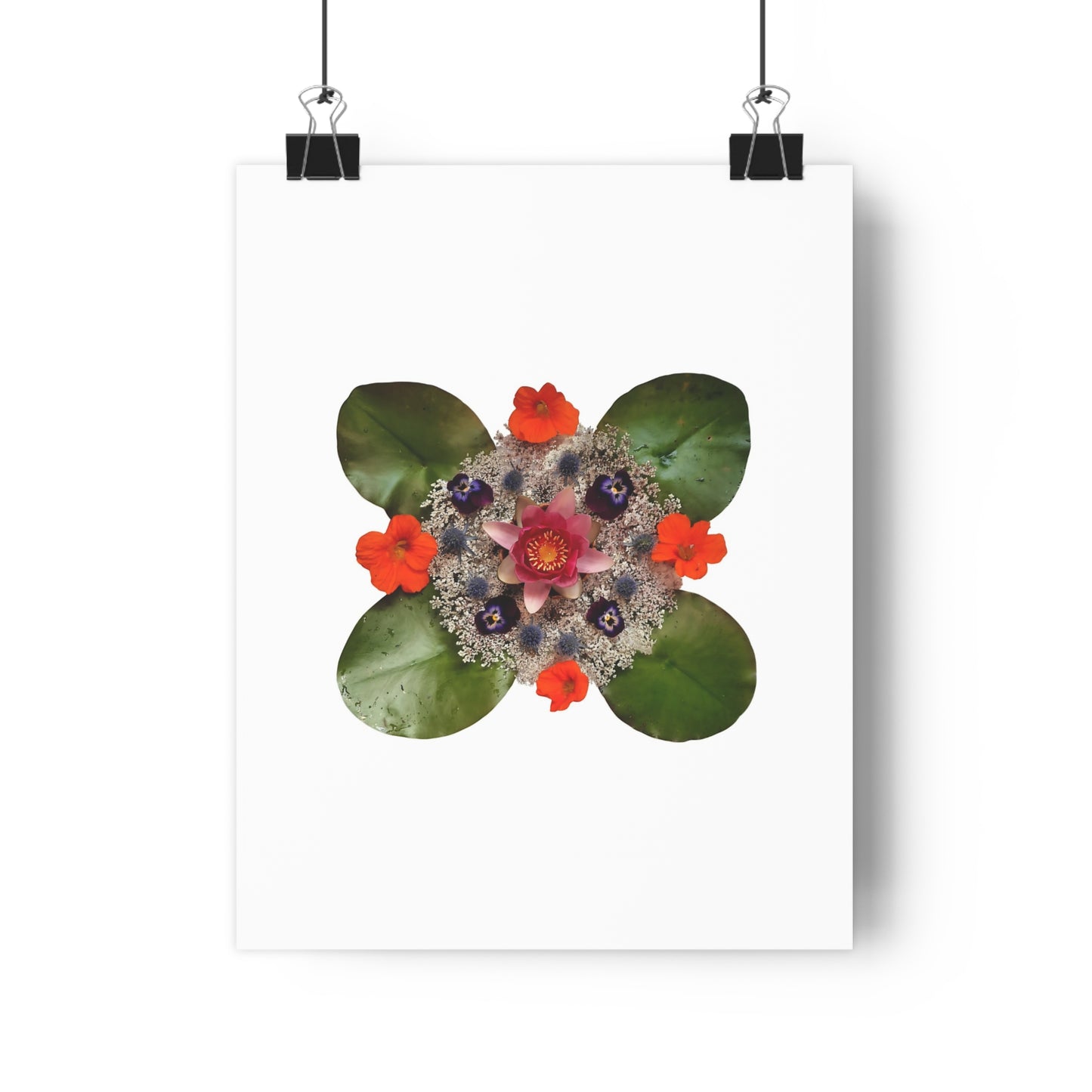 Mandala Poster (Water Lily)