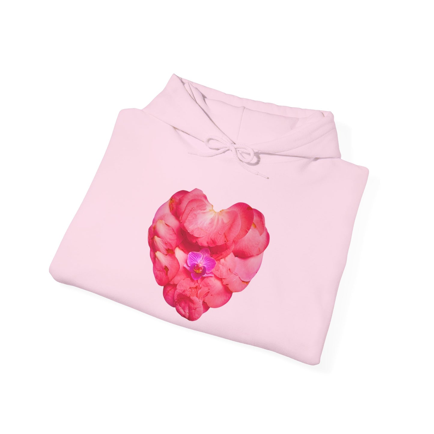 Ethically Grown Cotton Hoody (Pink Camellia)
