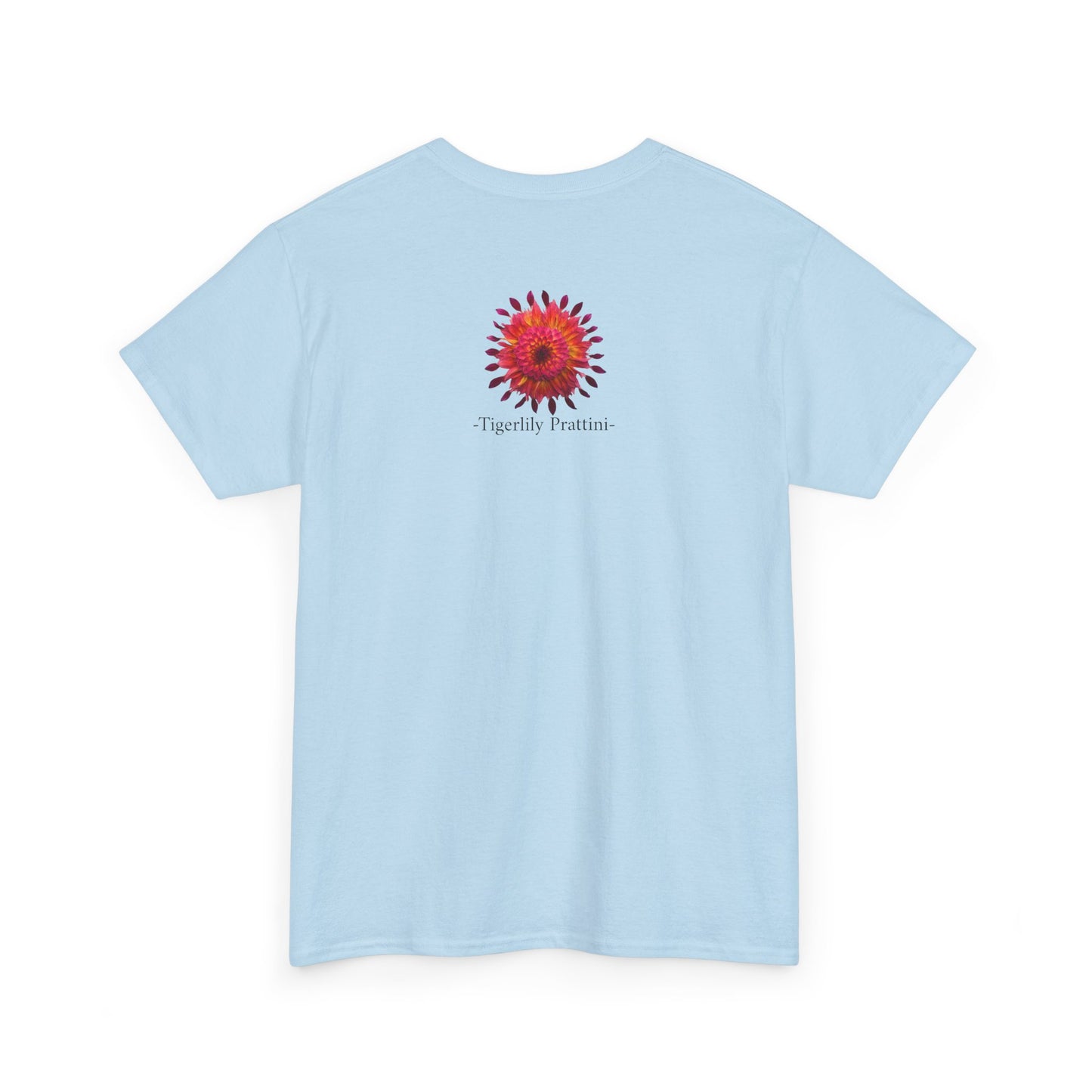 Heavy Cotton T-Shirt (Dahlia Extravaganza)