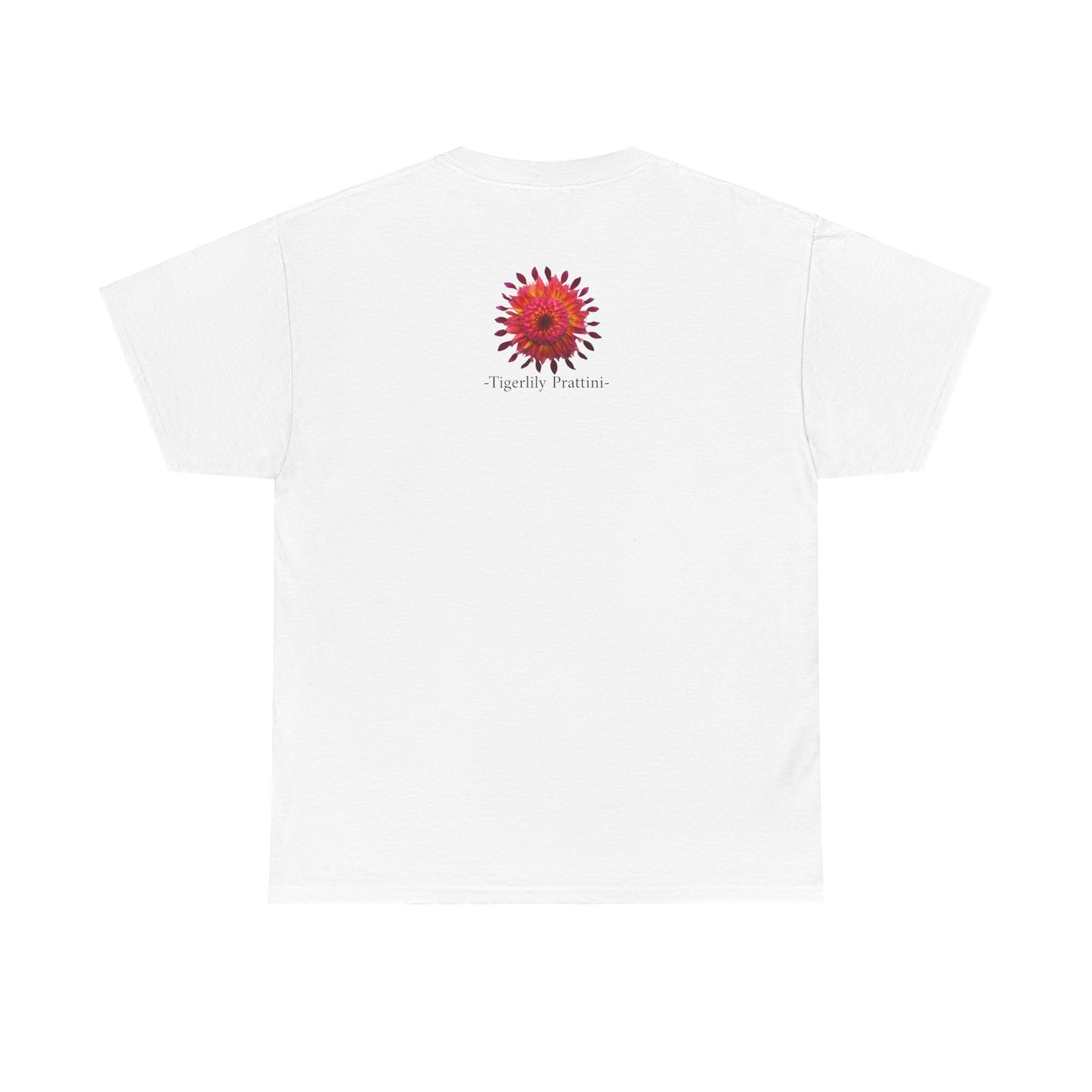 Heavy Cotton T-Shirt (Dahlia Extravaganza)