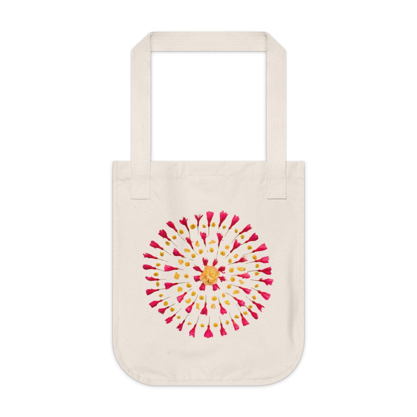 Organic Canvas Tote Bag (Cherry Blossoms)