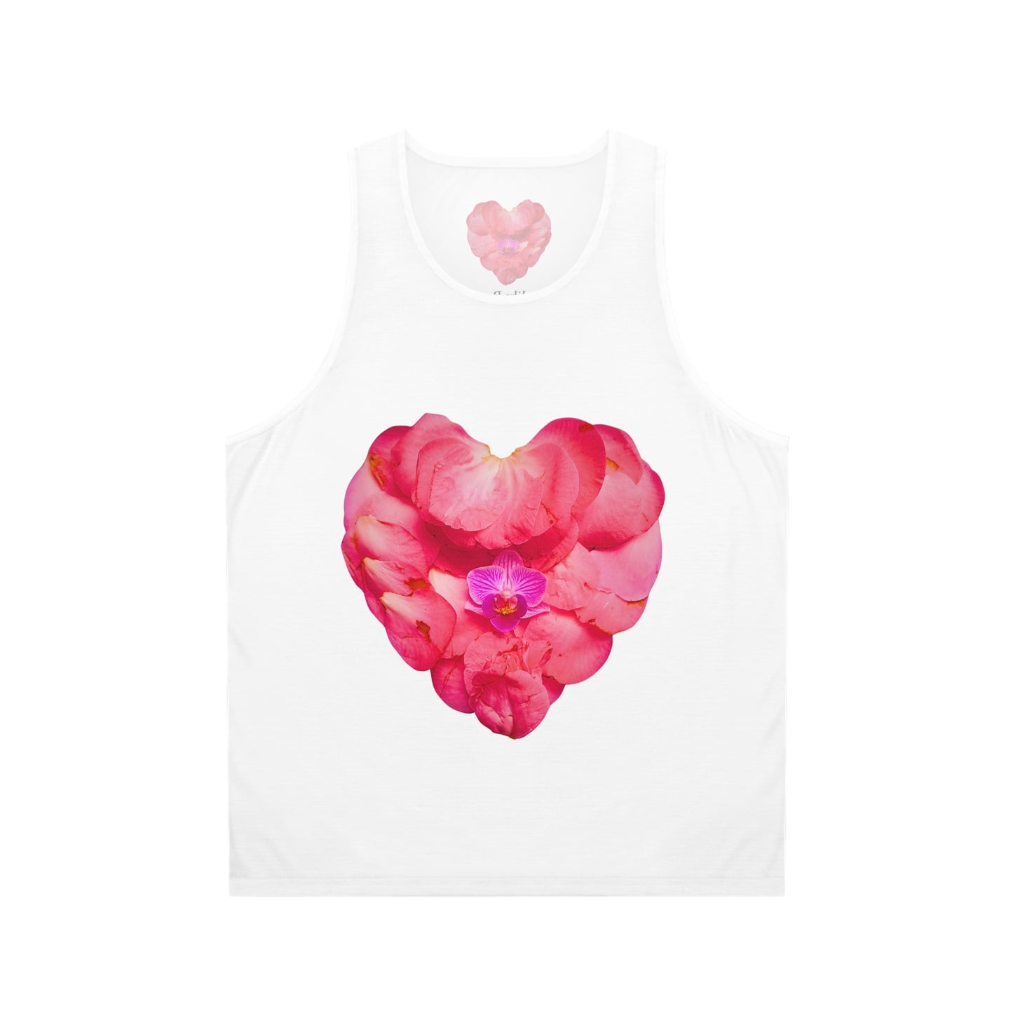 Unisex Tank Top (Pink Camellia)