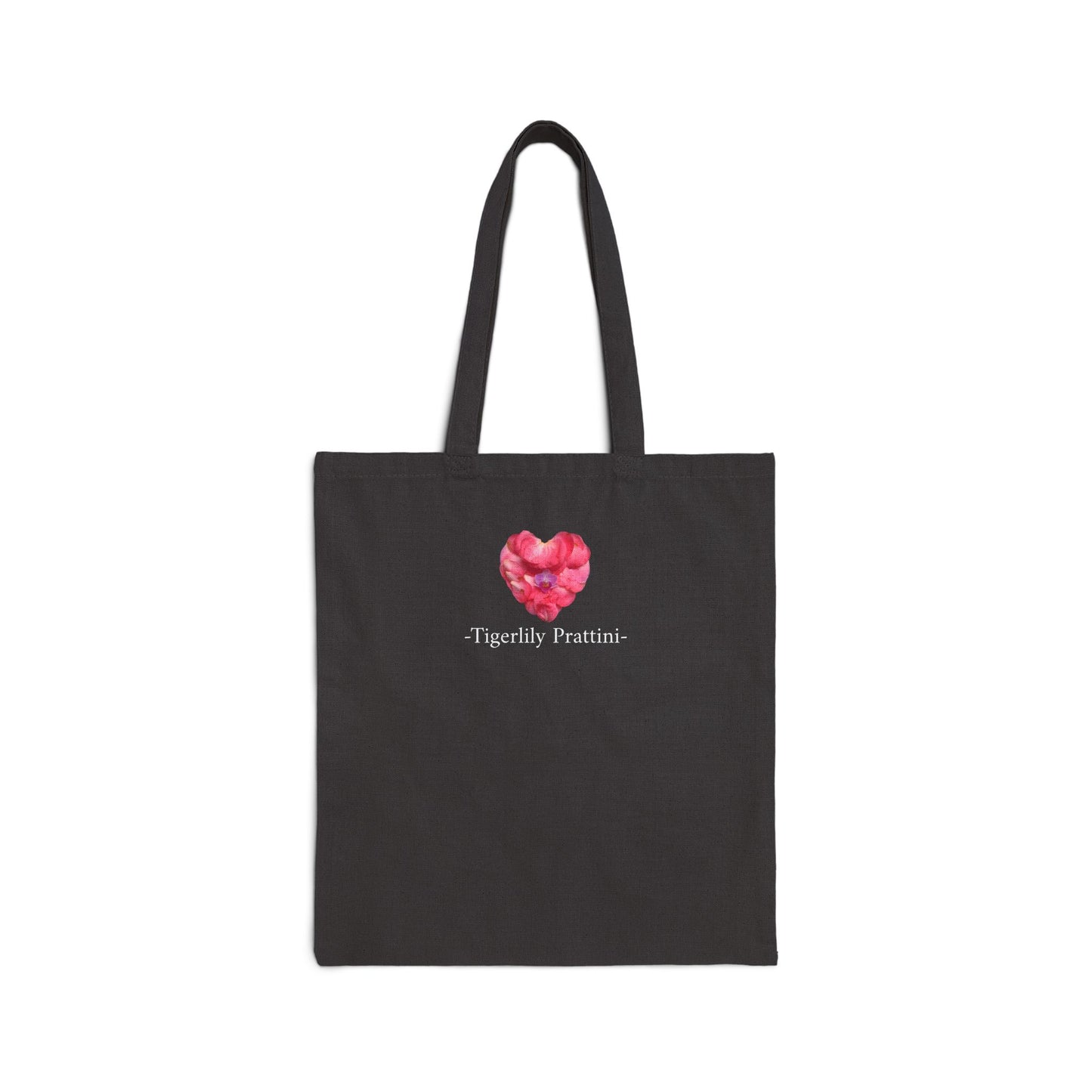 Canvas Tote Bag (Pink Camellia)