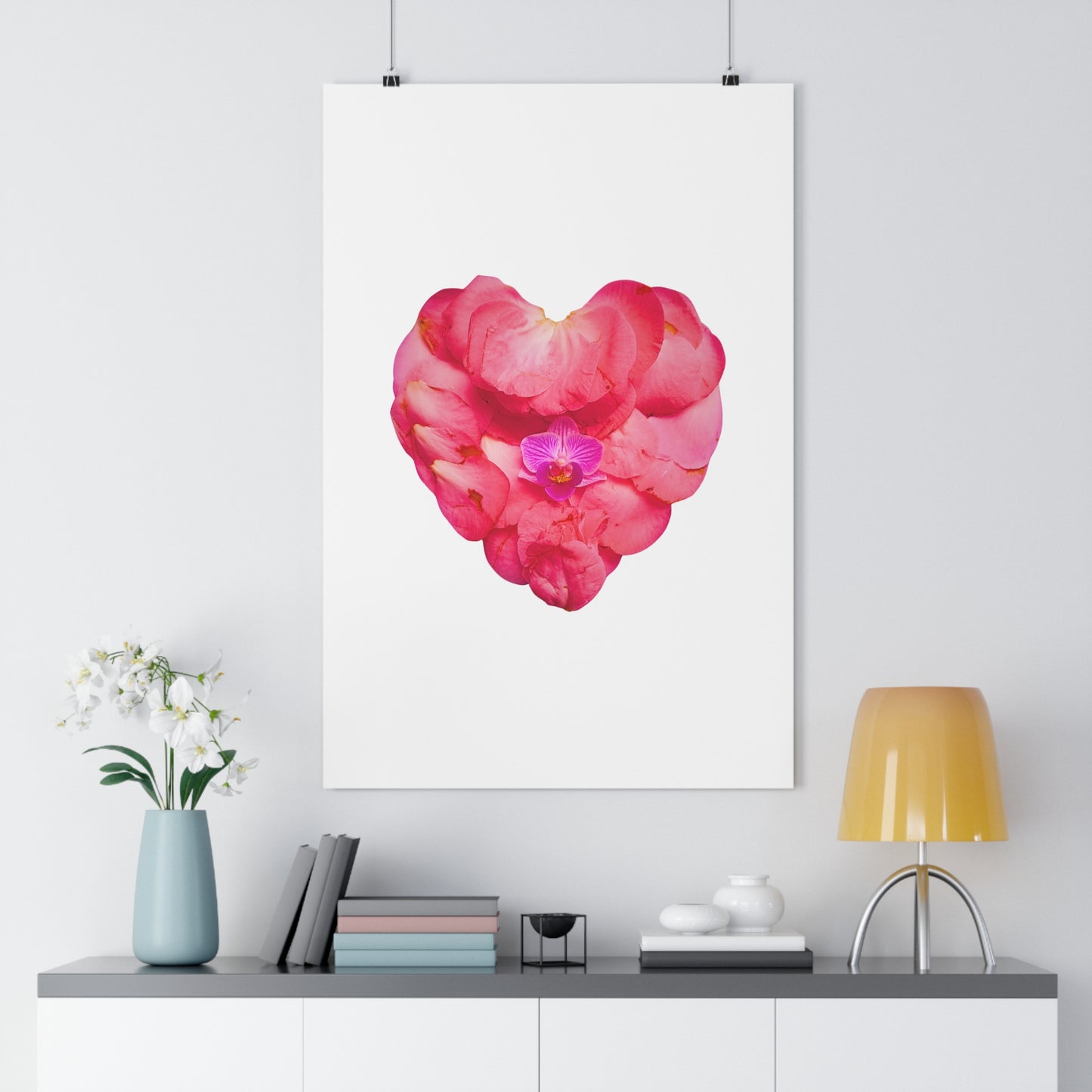 Mandala Poster (Pink Camellia)