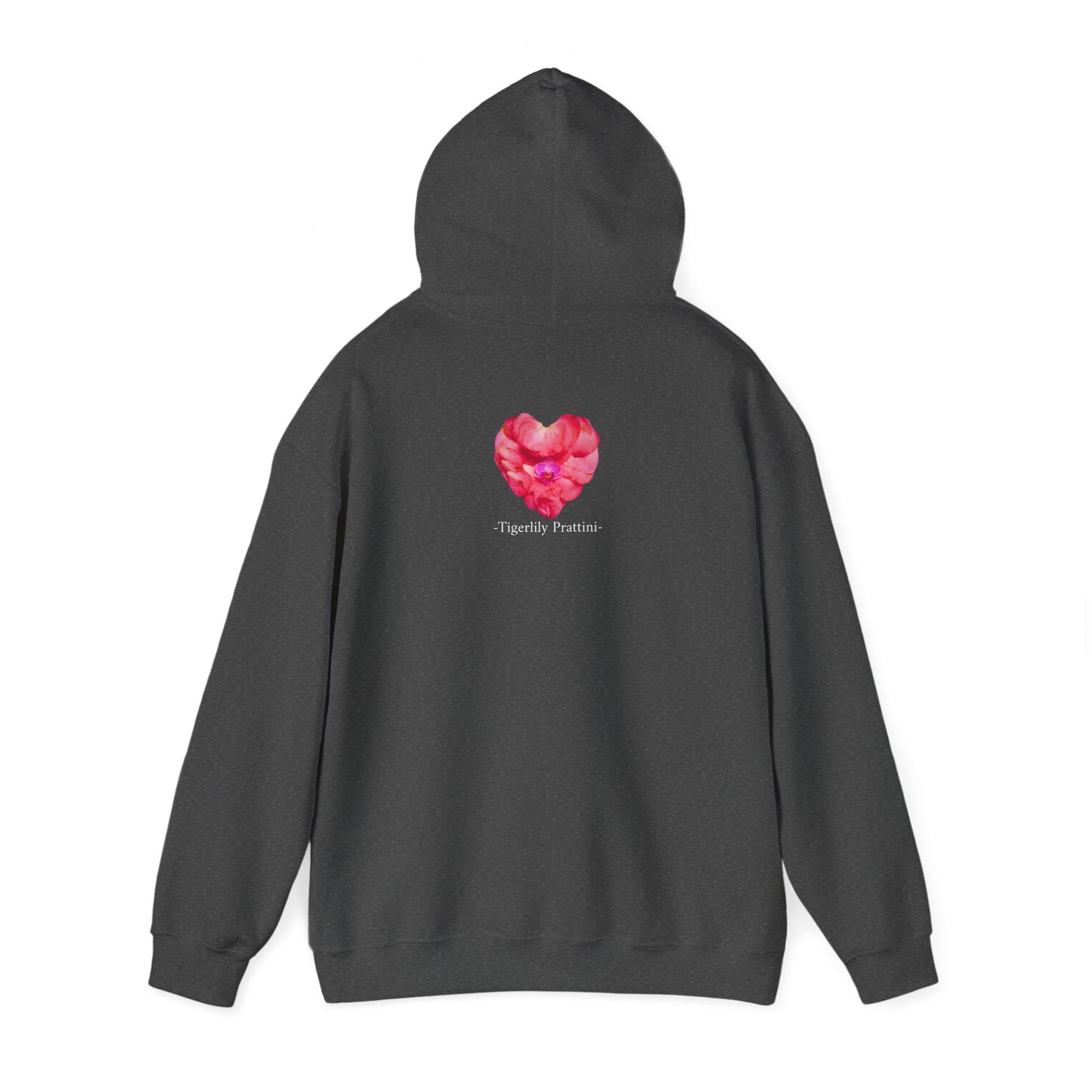 Ethically Grown Cotton Hoody (Pink Camellia)